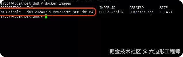 docker安装达梦DM8